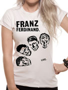 Franz Ferdinand (Live) T-shirt cid_4305SKW