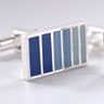 Blue Enamel Cufflinks