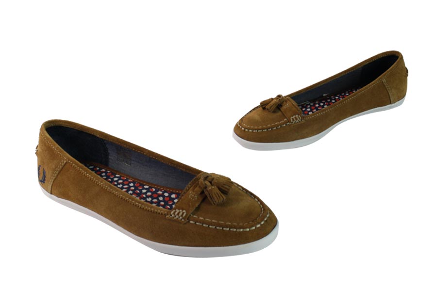 Fred Perry - Betty Suede - Ginger / Kit Blue