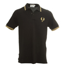Fred Perry Black Pique Polo Shirt (Limited Edition)