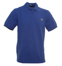 Fred Perry Cobalt Blue Pique Polo Shirt
