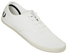 Fred Perry Coxson White/Black Canvas Trainer