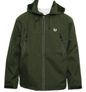 Dark Green Lightweight Hooded Jacket