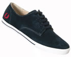 Fred Perry Deon Navy Suede Trainers