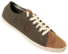 Fred Perry Kingson Waxed Cotton Brown/White