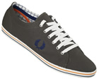 Fred Perry Kingston Grey Twill Tipped Canvas