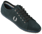 Kingston Navy Suede Trainers
