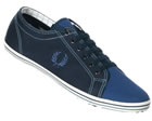 Fred Perry Kingston Twill Tipped Dark Carbon