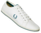 Fred Perry Kingston Twill Tipped White/Blue