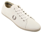Fred Perry Kingston Twill Tipped White/Steel