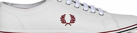 Fred Perry Kingston White Leather Trainers