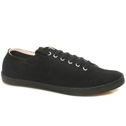 Fred Perry Male Skinny Plimsoll Fabric Upper Fashion Trainers in Black, Black and Pink, Brown, White, White and Green