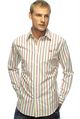 FRED PERRY mens long-sleeved striped shirt