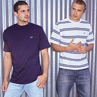 Fred Perry Mens Pack of 2 Short Sleeve T-Shirts