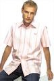 FRED PERRY mens short-sleeved striped shirt