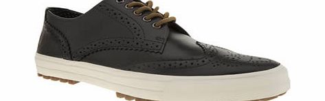 Fred Perry Navy Ashton Leather Trainers