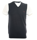 Fred Perry Navy Tank Top