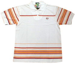 Fred Perry Part hooped zip neck polo