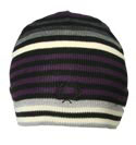 Fred Perry Purple Striped Wool Mix Hat