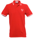 Fred Perry Red Pique Polo Shirt (Limited Edition)