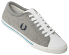 Fred Perry Reprise Cuff Grey/White Material