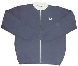 Fred Perry Waffle weave track jacket