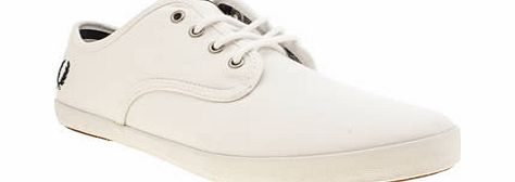 Fred Perry White Foxx Trainers