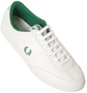 Fred Perry White Trainer Shoes