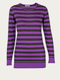 knitwear purple brown
