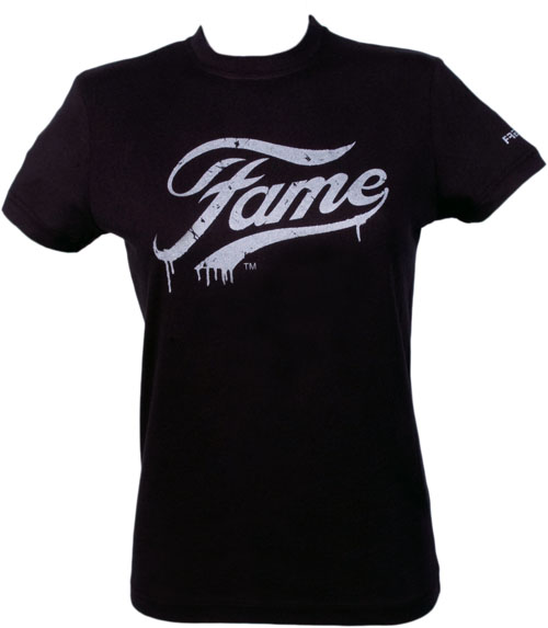 Ladies Black Fame T-Shirt from Freddy