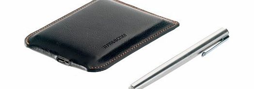 Freecom 56152 1TB Mobile XXS Leather USB 3.0 2.5 Inch External Hard Drive