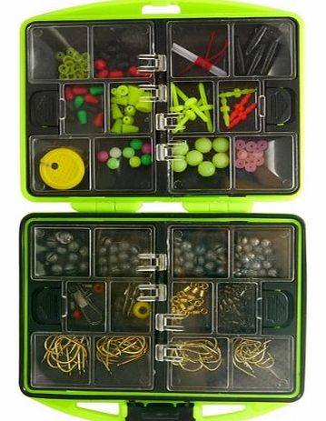 Assorted Fishing Tackles Swivels/Jig hooks/Lead Weight Beads Hooks Bells Snaps Jigs Connectors A45