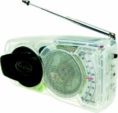 EyeMax Self-Sufficient Radio - Clear