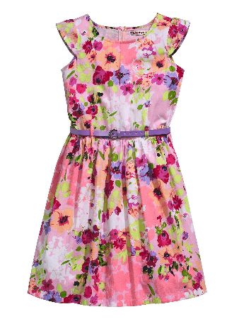 Freespirit Floral Prom Dress And Belt