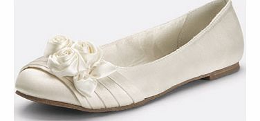 Freespirit Lily Ruffle Toe Girls Ballet Pumps