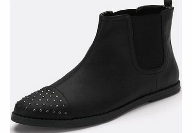 Studded Girls Chelsea Boots