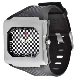 Megalodon Watch - Black/White Check