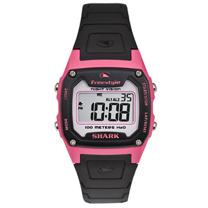 Freestyle Shark Classic 80s Watch - Black/Pink