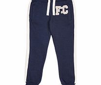 3-7yrs navy cotton mix joggers