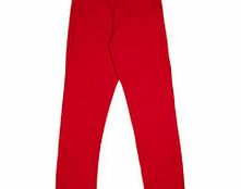 French Connection 3-7yrs red pure cotton chino