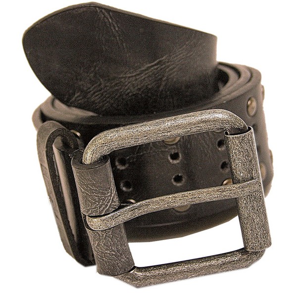 French Connection Black Stud Belt by