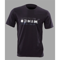 french connection blue t-shirt with FCUK in sequin