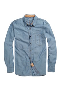 French Connection Chip Indigo Oxford Shirt