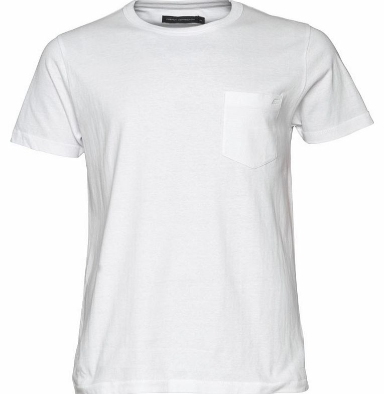 French Connection Mens Challenge T-Shirt White