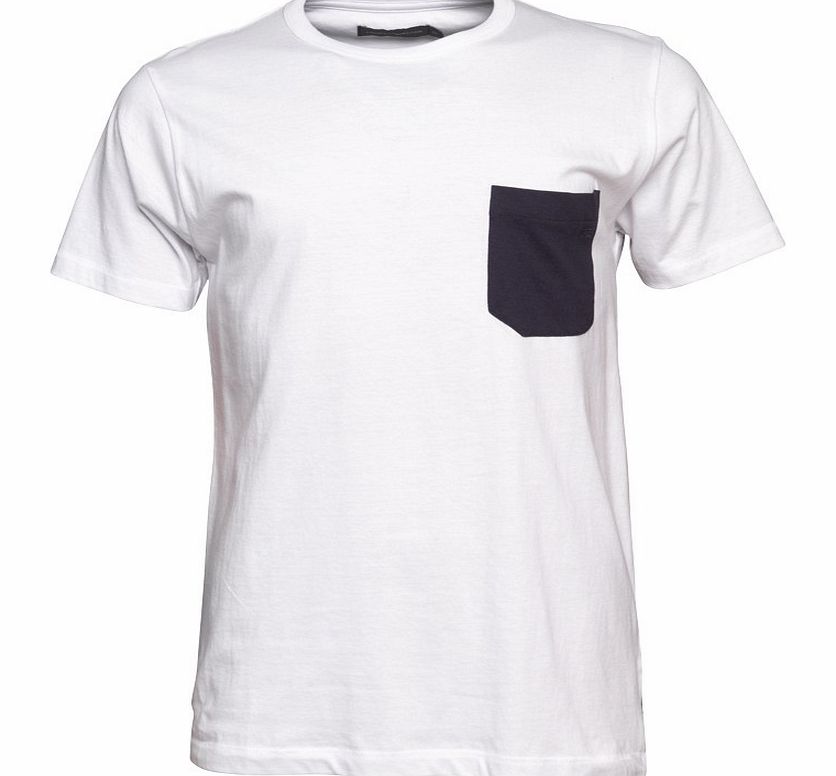 French Connection Mens Contrast Pocket T-Shirt