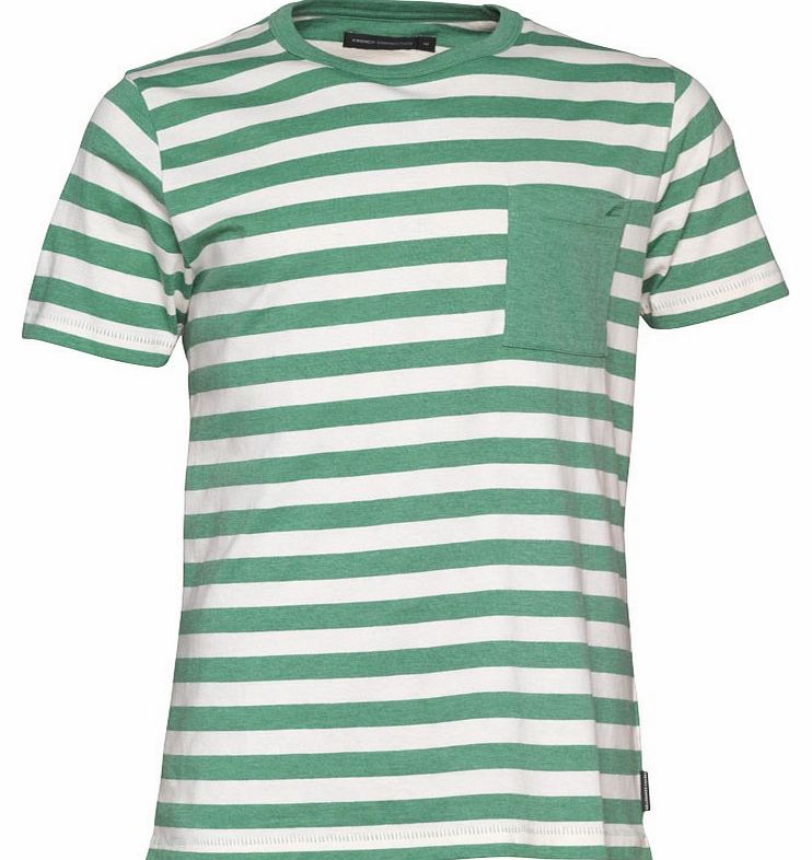 French Connection Mens Conty T-Shirt Green Marl