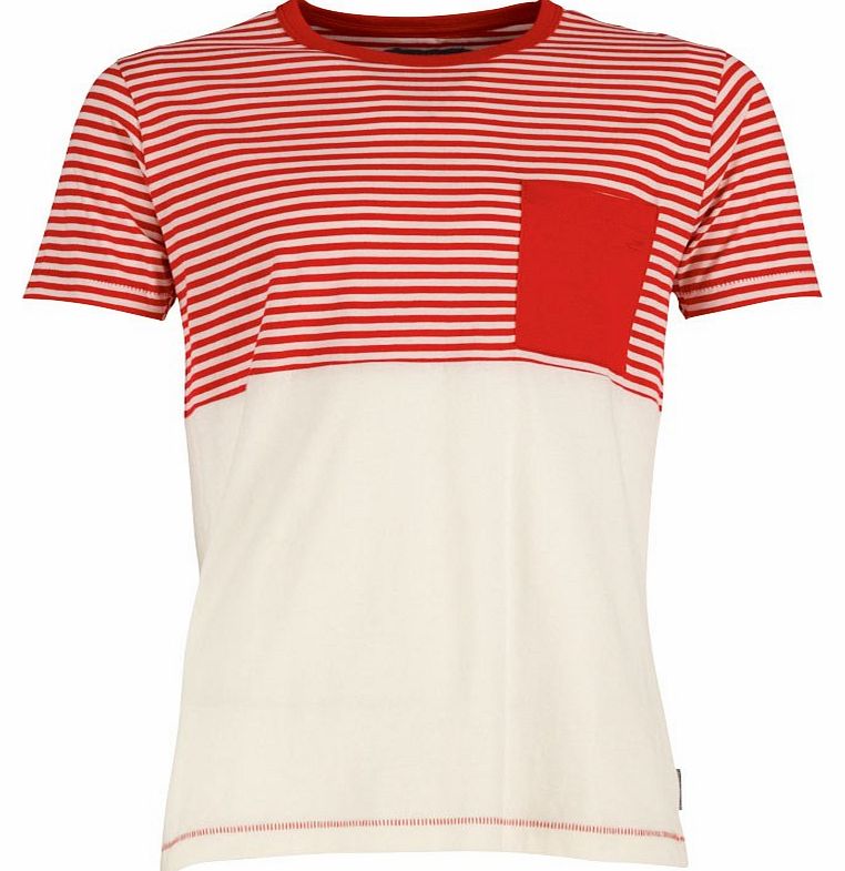 French Connection Mens East T-Shirt Post