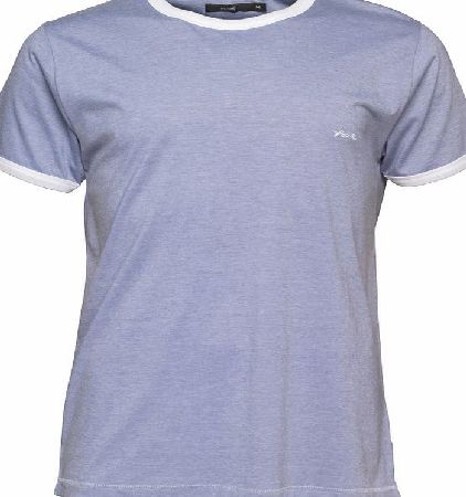 French Connection Mens FCUK Ringer T-Shirt Light