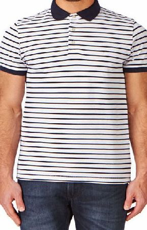 French Connection Mens French Connection Bleached Simple Pique