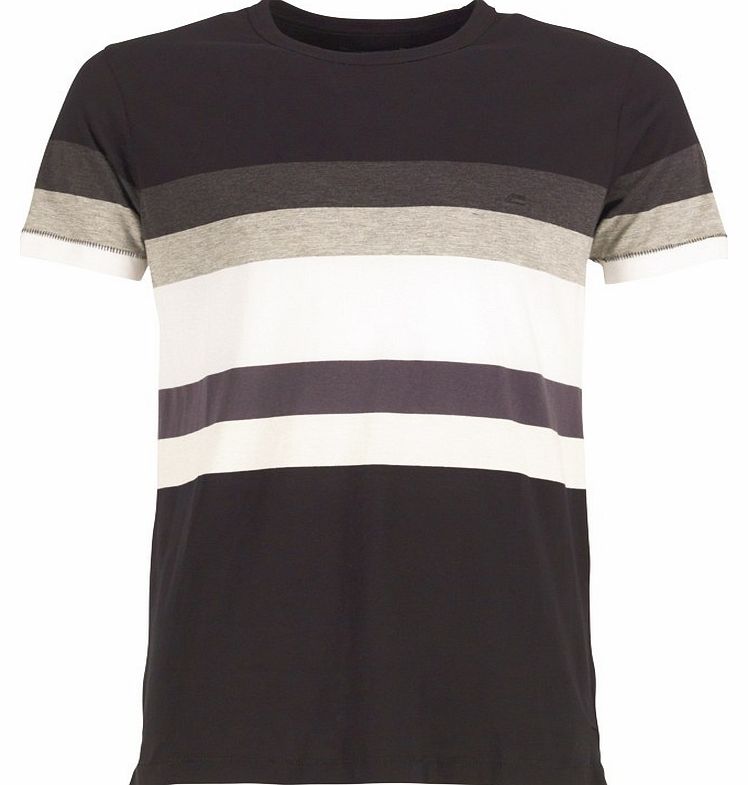 French Connection Mens Metal Stripe T-Shirt